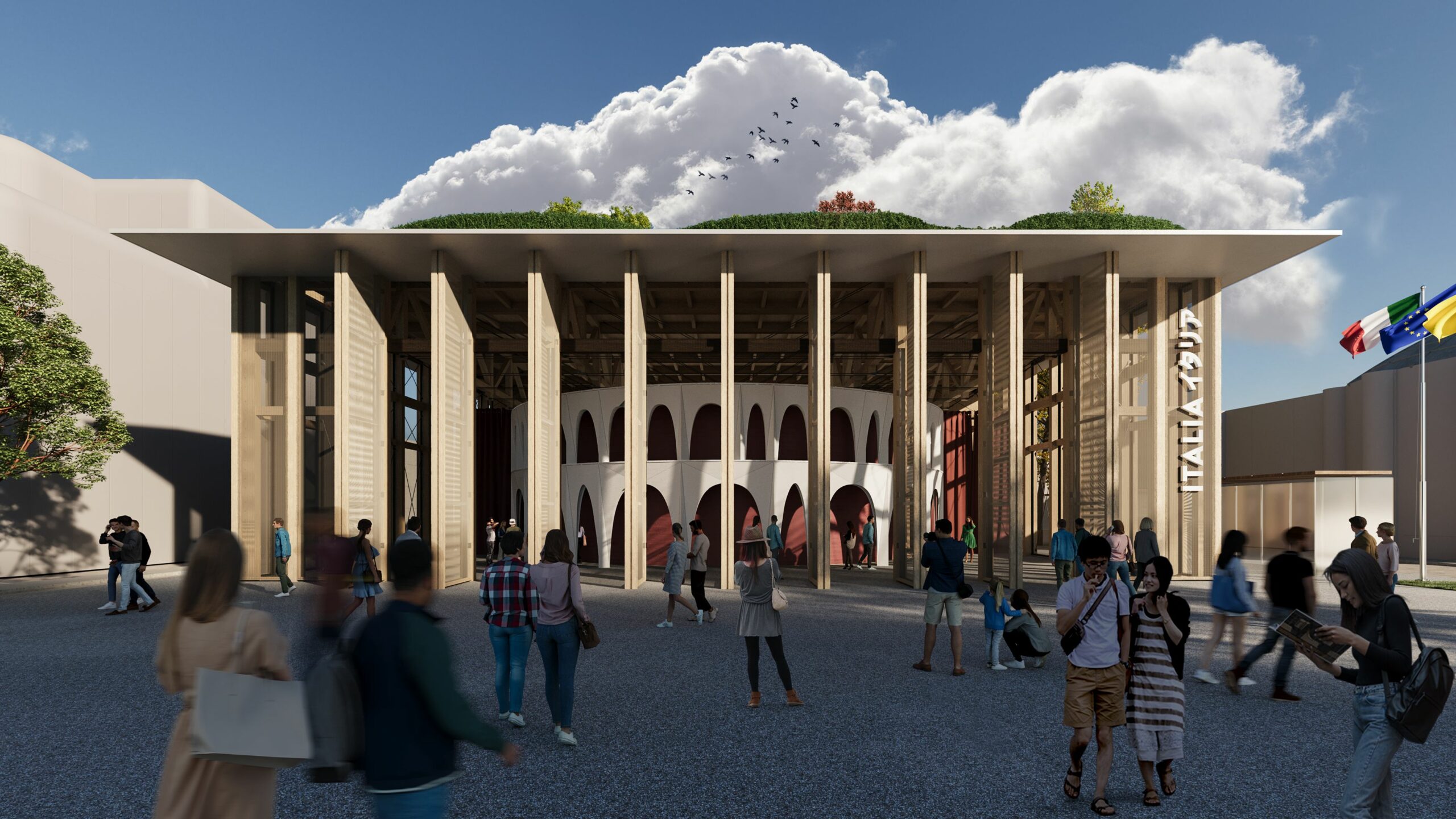 Gruppo Boero provides the paints for the Italy Pavilon at Expo 2025 Osaka