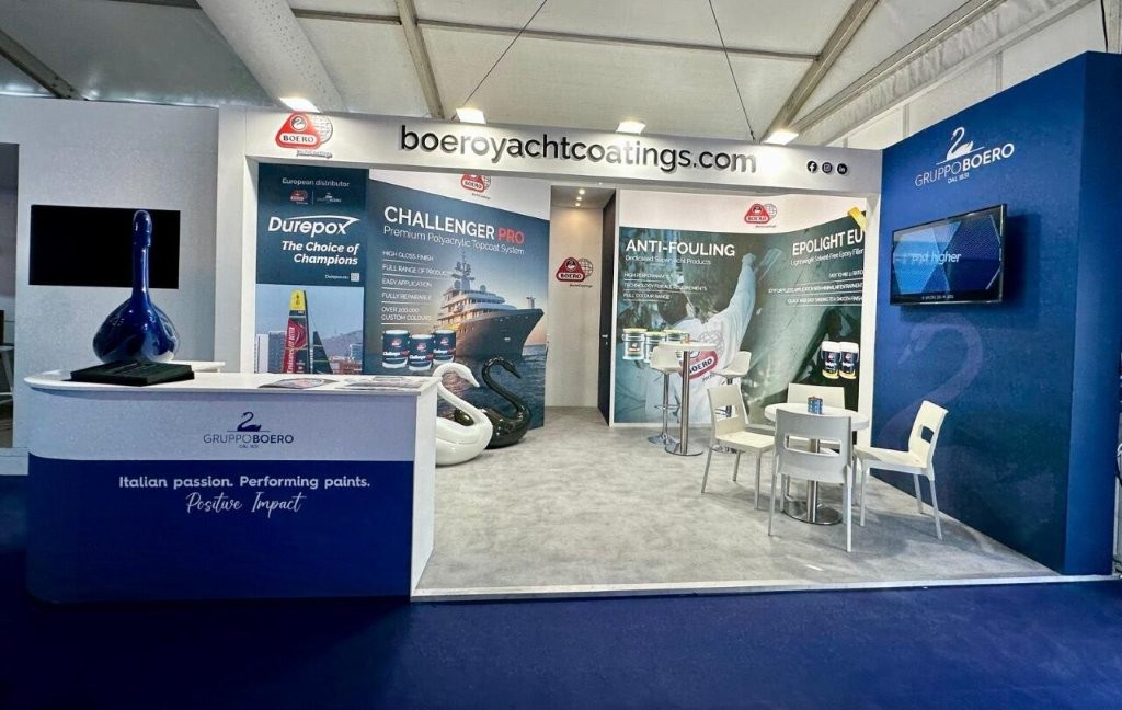 Boero YachtCoatings sera présent aux principaux Salons Nautiques internationaux en septembre