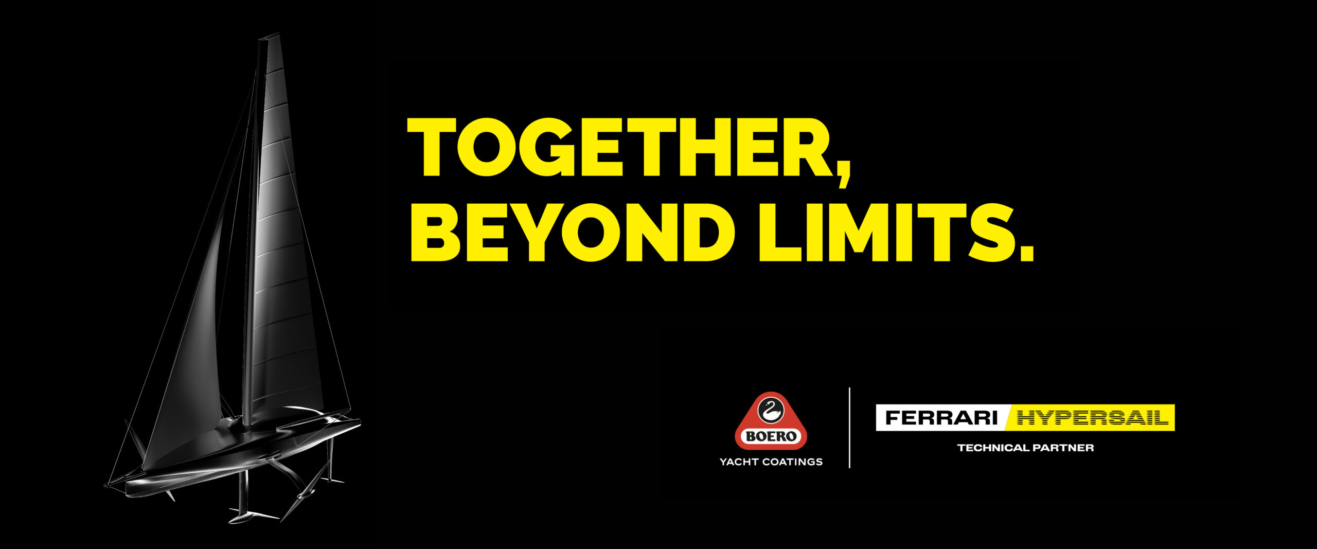 Ferrari Hypersail and Boero Yacht Coatings